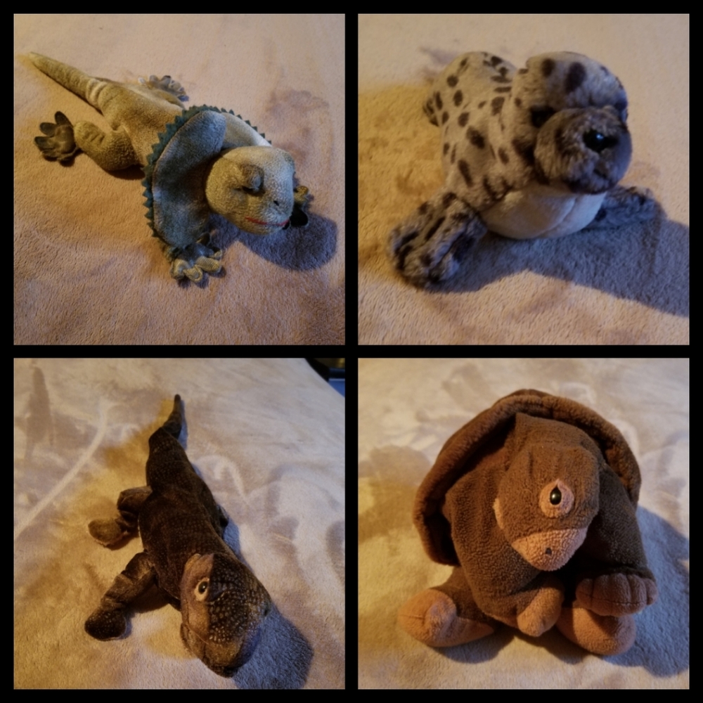 4 Stuffed Animals for the price of one
